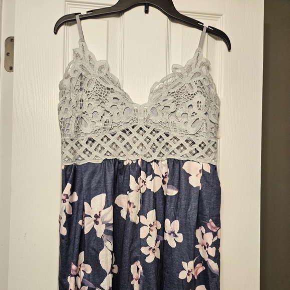 Summer dresses & Sandals, never worn. Sizes lg. Bikini is a lg but runs sm Shoe7 - Picture 6 of 6